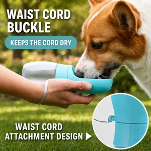300 500ml Outdoor Pet Drinking Cup Portable Travel Water Dispenser For S