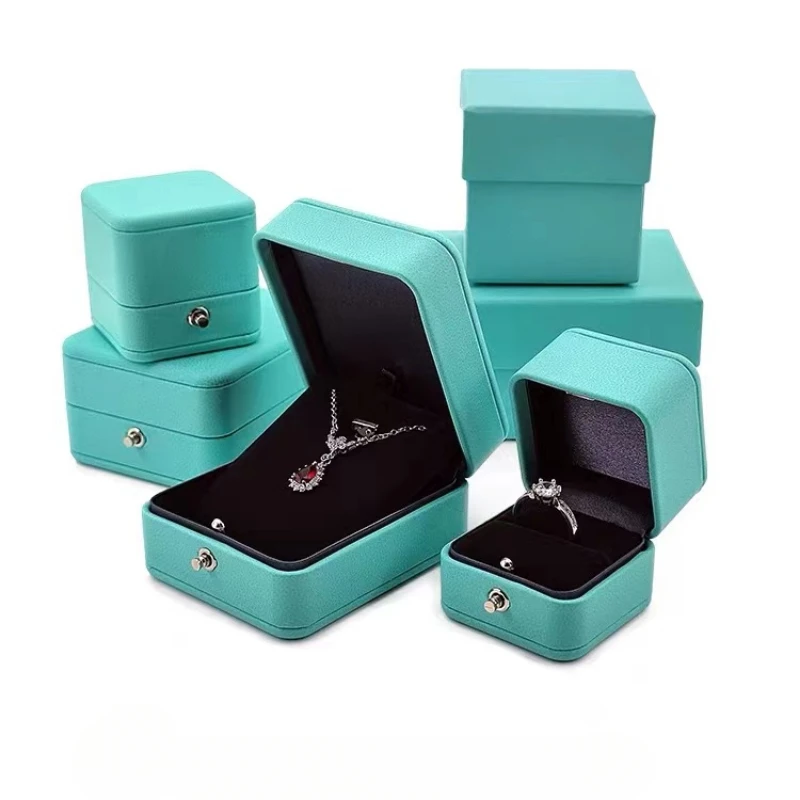 Customized High-end Octagonal Watch Jewelrys Storage Box Ring Jewelry Display Sightseeing Pallet Bracelet Necklace Gift Package