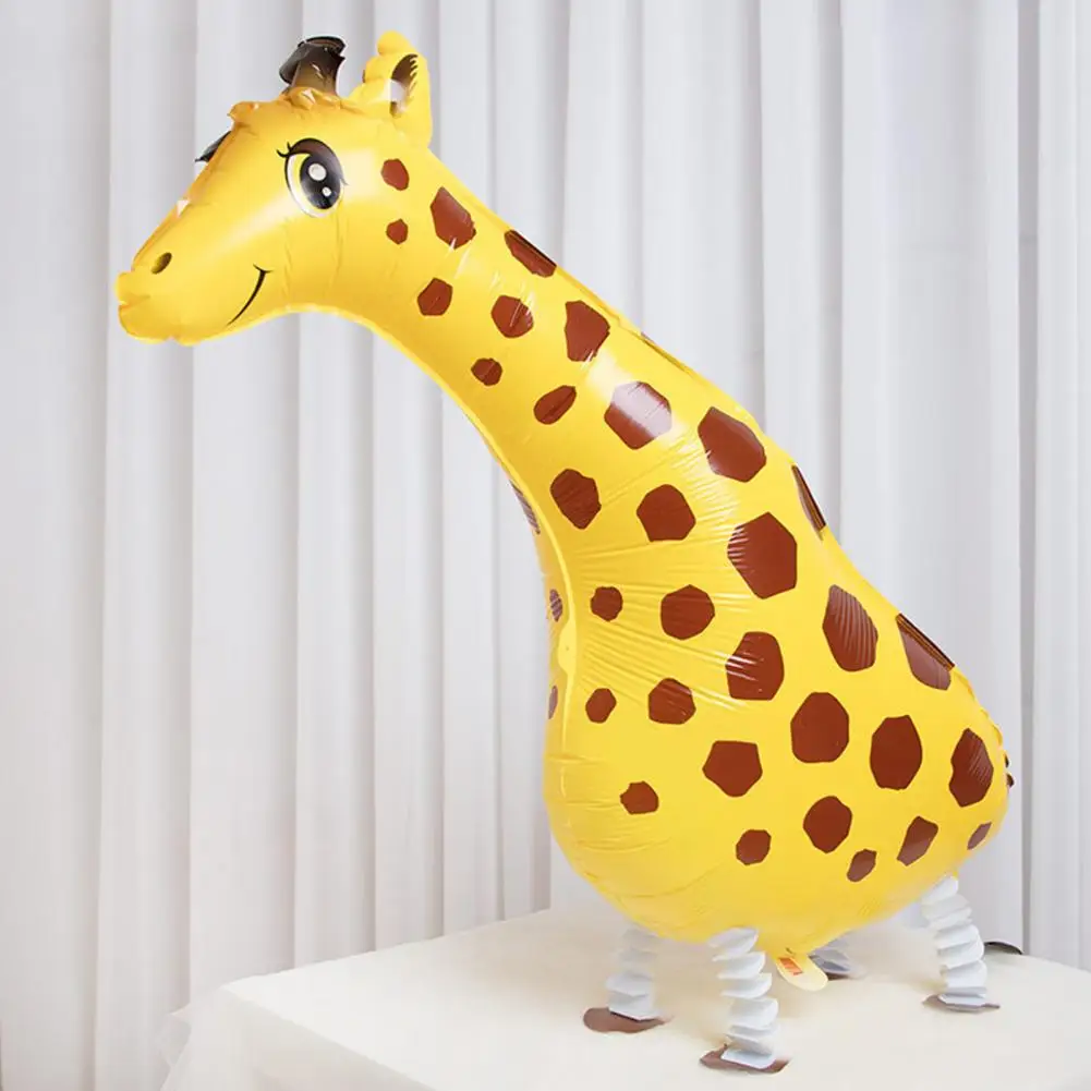 Balloon Toy Leak-proof Self Sealed Realistic Standing Children Playing No Odor Walking Animals Foil Balloon Kids Toy 풍선 장난감