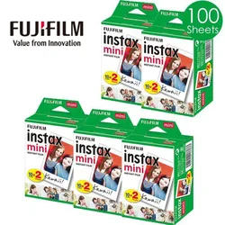 Fujifilm Instax Mini Film Paper 3 Inch 10/20/40/50/60/80/100 Sheets For Fuji Instant Mini 12/11/9/8 Cameras Photo Paper Hot Sale