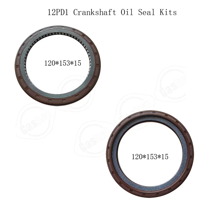 

10PD1 10PA1 10PB1 10PC1 8PD1 8PC1 12PB1 12PC1 12PD1 Crankshaft Front & Rear Oil Seal Kits For Isuzu Engine Parts BH3180G AH7313H