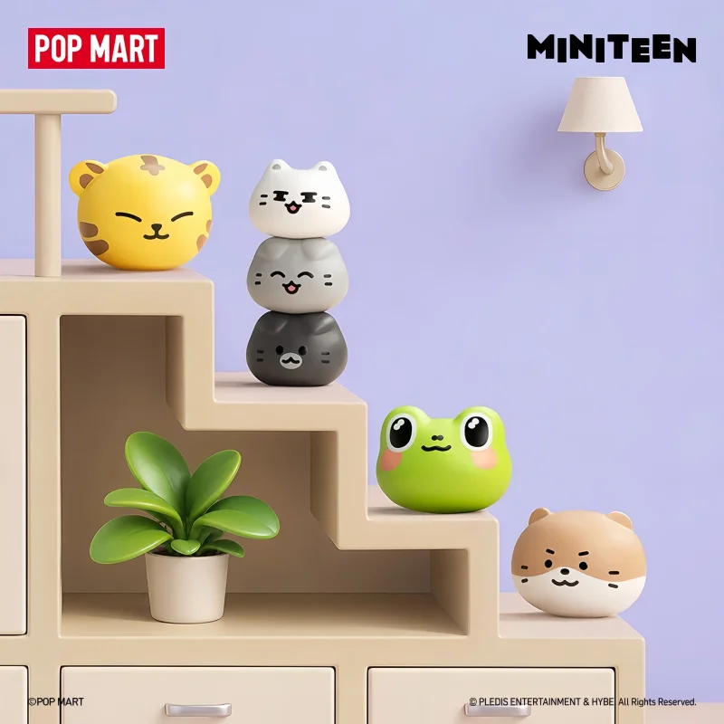 Hot Selling Genuine POP MART MINITEEN Healing Moments Series Figures Blind Box Desktop Ornament Collectibles Toy Surprise Gifts