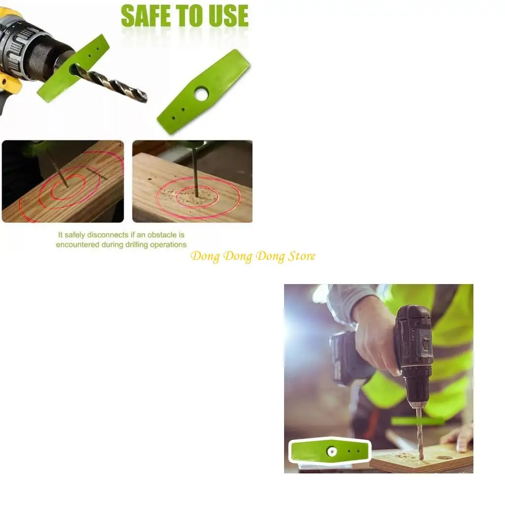 

LED Illuminated Drill Hole Guide Straight Hole Drilling Light Drill Guide Light Locator for Home Improvement Tasks