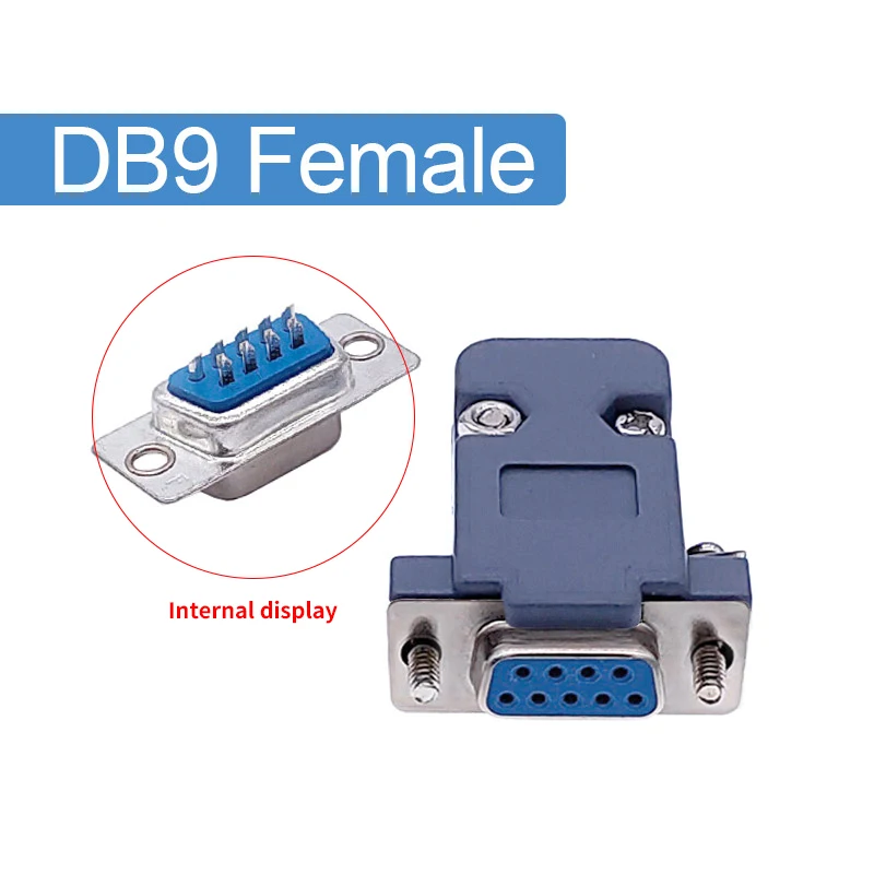 Produktbild von 8x D-SUB 9-poliger Breakout-Adapter – Stecker + Buchse, IDC, Für VGA, Serielle Anschlüsse & CNC