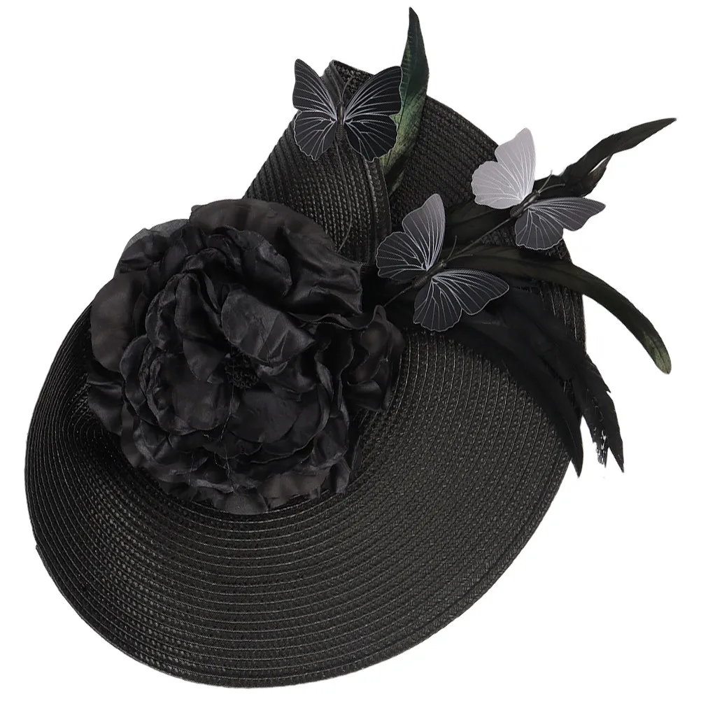 

Women Fascinator Headband Stylish Artificial Formal Event Hat Perfect for Wedding Tea Party Cosplay