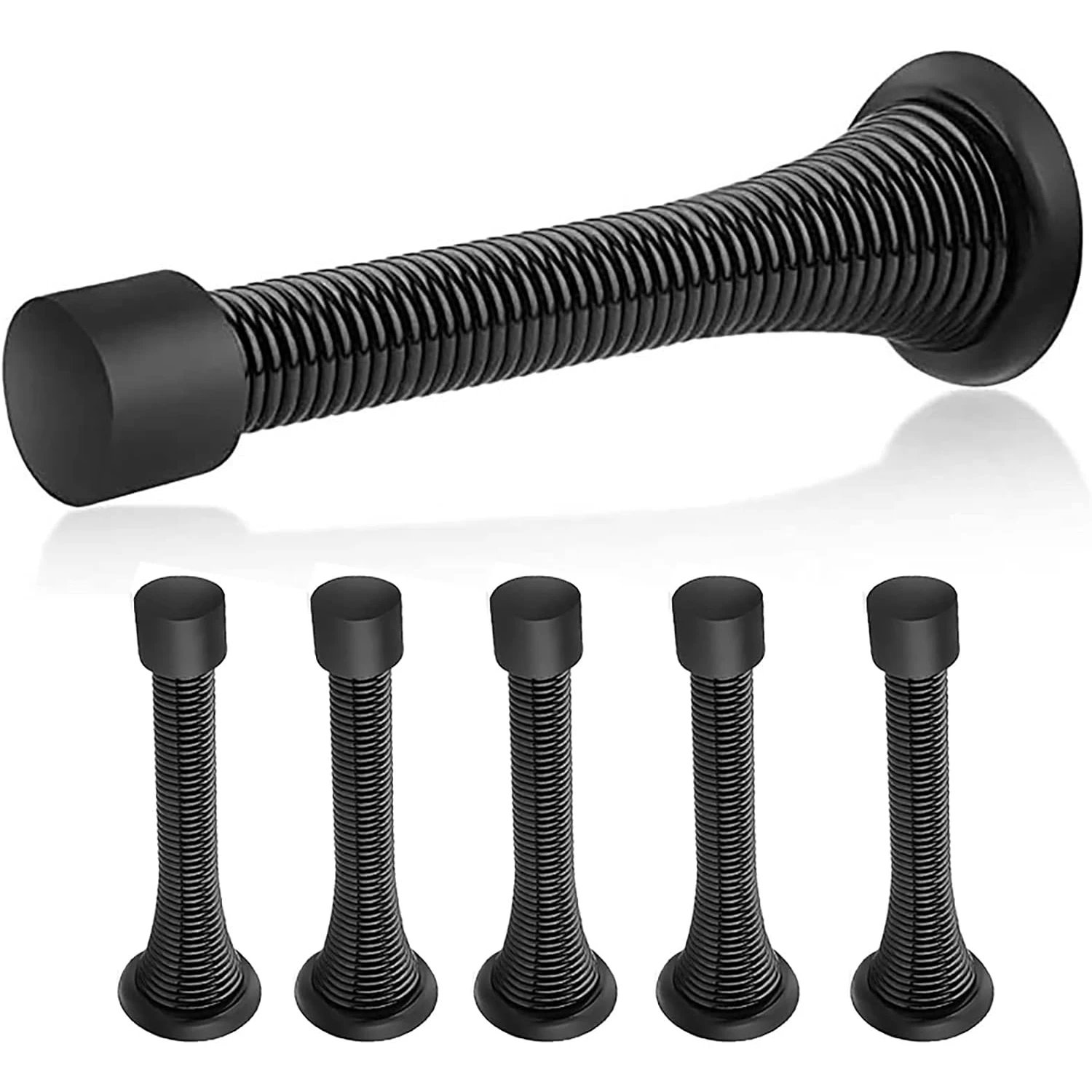 6Pcs Noise Cancelling Frühling Tür Stopper Tür Stop Wand Dekor Wand Schützen Haushalt Anti-Kollision Stoßfest Tür Knopf pad