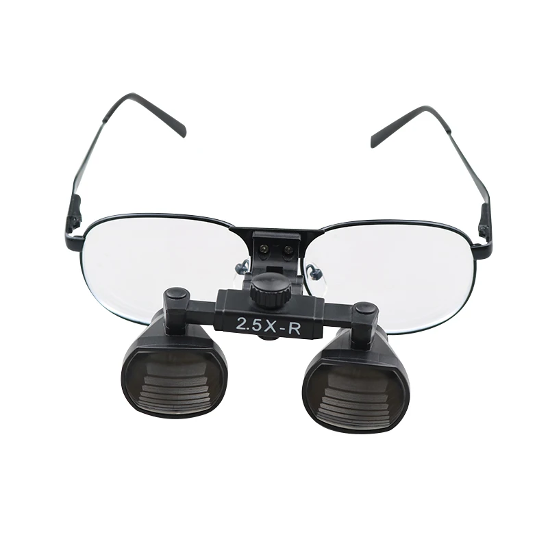 

Dental Loupes Dental Magnifier Dental Lab Medical Loupes Magnification Binocular 2.5xR Headlight Headlamp For Dentist Equipment