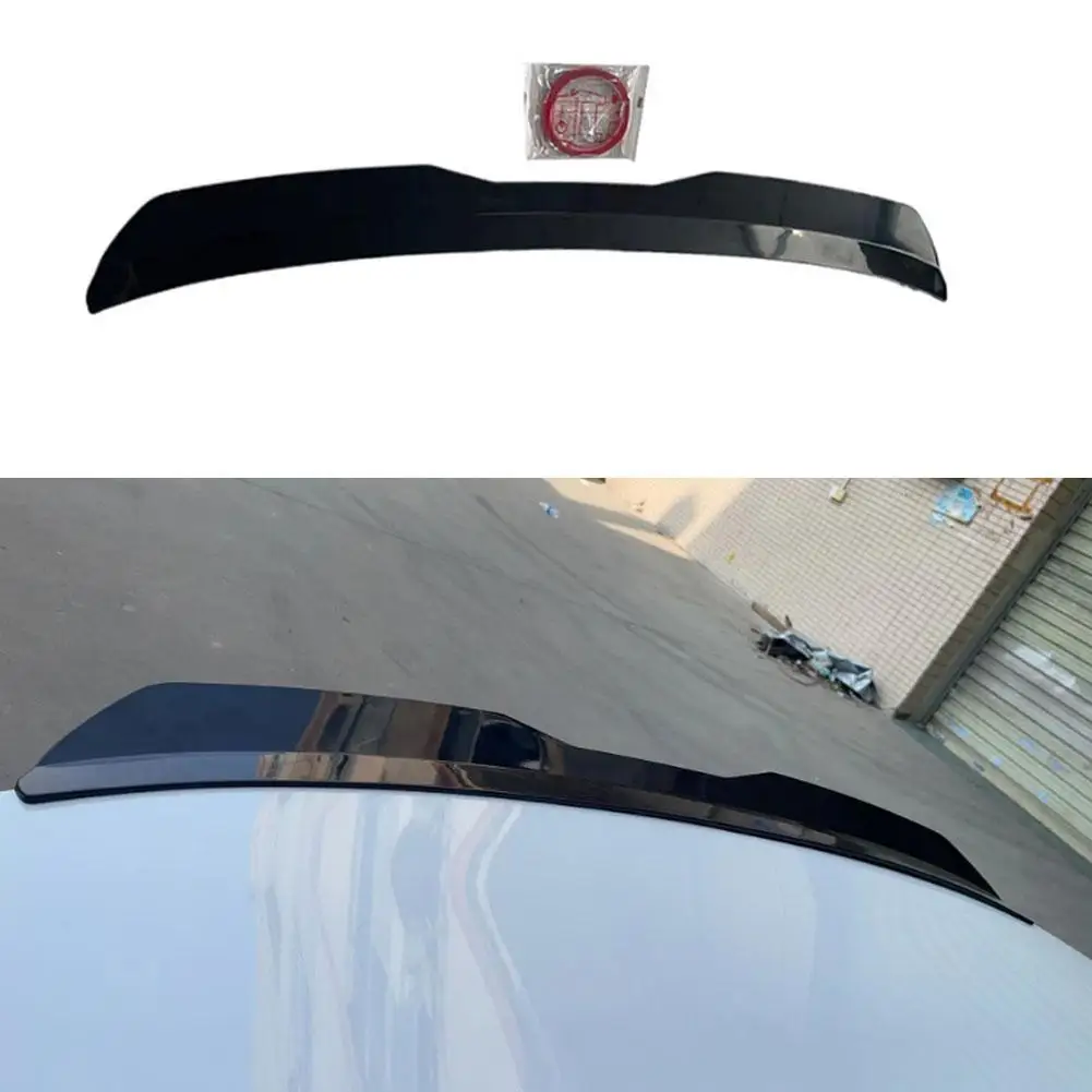 

Car Rear Wing Trim Paste Type Trunk Tail Spoiler With Adhesive Tape Modified Parts Single Side Over 60cm