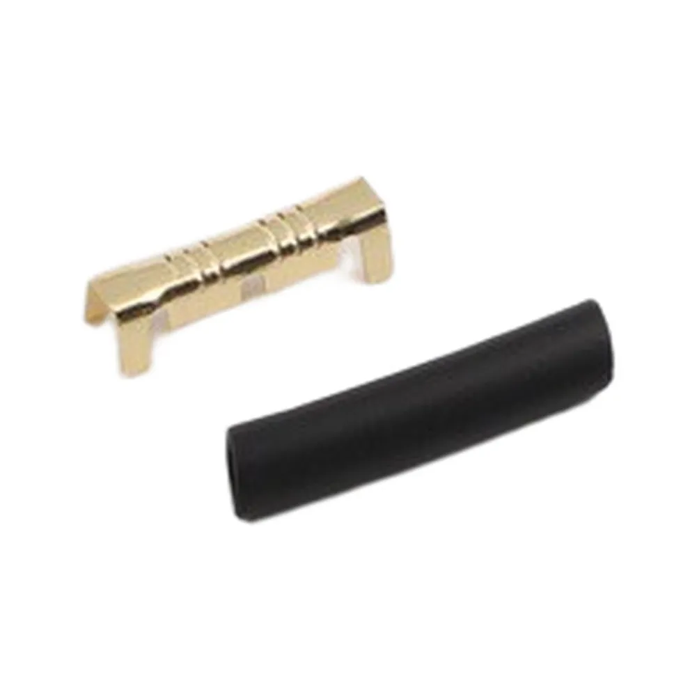 Brass Crimp Terminals 200pcs 453U Type 0 5MM 1 5 Square Millimeters for Electrical Quick Connection and Disconnection