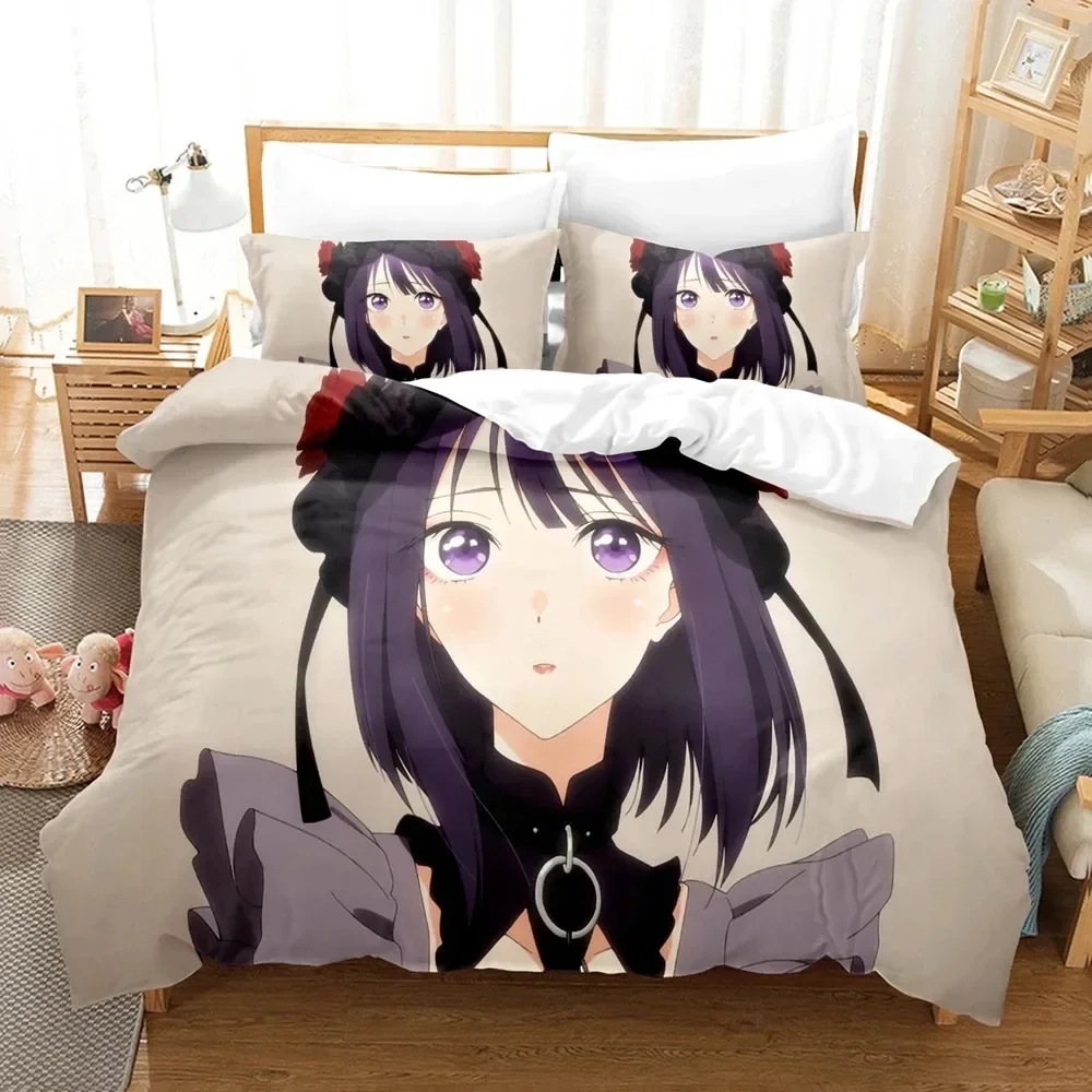 3D Printed My Dress Up Darling Bedding Set Anime Kitagawa Marin Duvet Cover Double Twin Full Queen King Adult Kids Quilt Cover