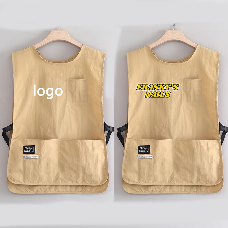 

Stylish Bib Apron for Hair Salons & Kitchens Durable Waterproof Material New Fashion Personalized Logo Option Male Fit