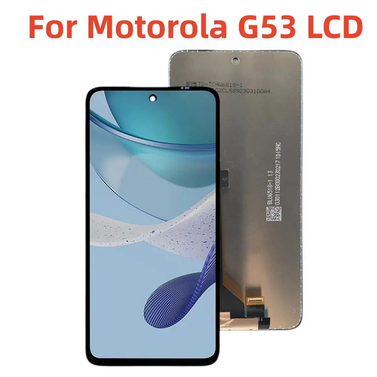 

6.5" Original For Motorola G53 LCD XT2335-2 Display Touch Screen Digitizer Assembly Replacement For Moto G53 LCD Repair Parts