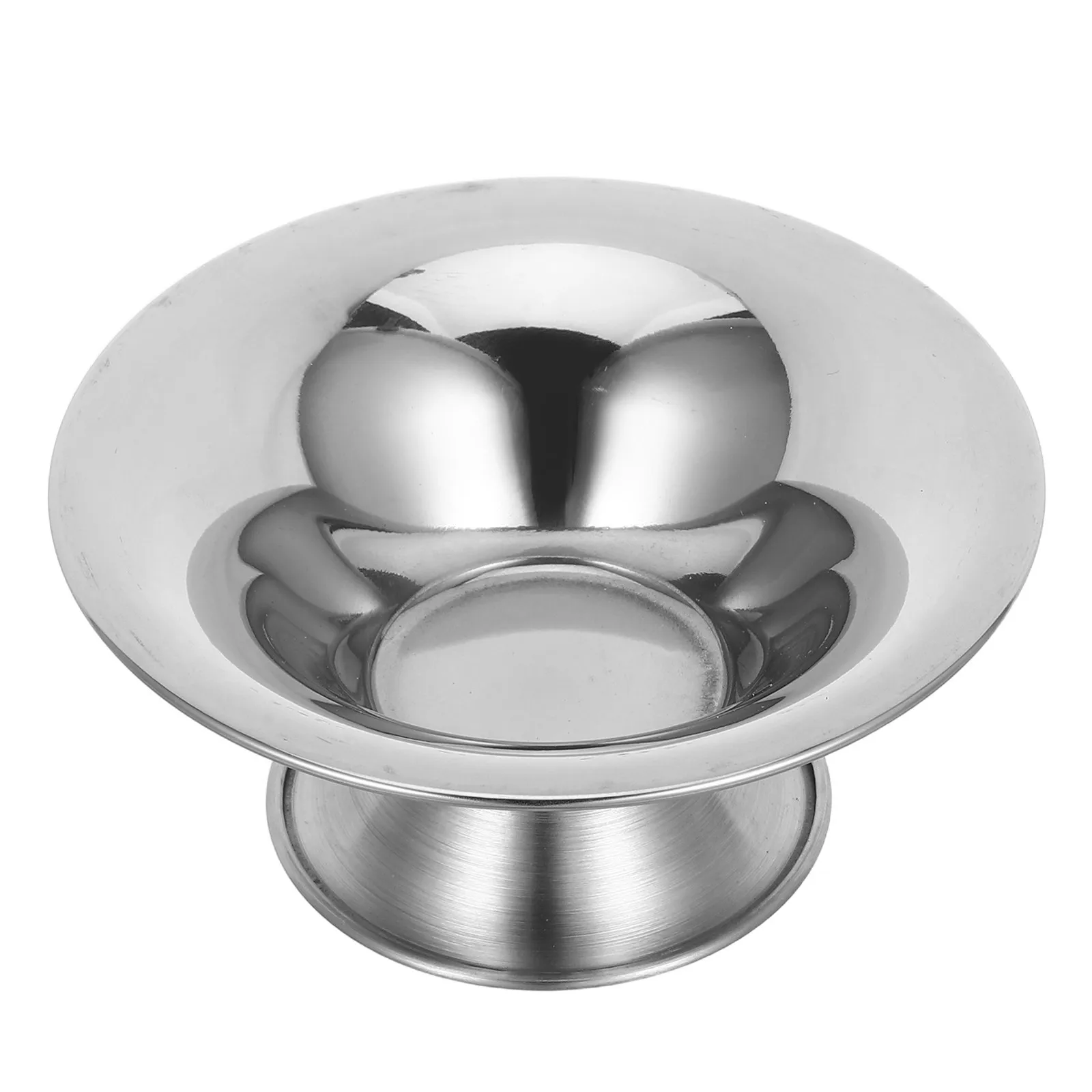 Tazón de Ensalada de Acero Inoxidable de 300 ml, Tazón con Base para Helado, Postre, Pudín, Cereal, Fruta, Salsas y Aderezos