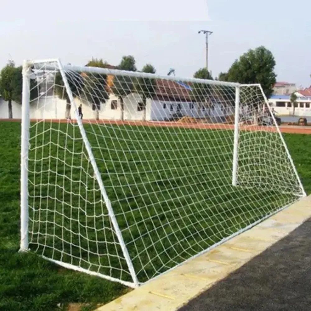 Training Replacement Football Net Easy Setup Polypropylene Mesh Soccer Goal Net Post Mesh Durable Junior Sports Practice Net