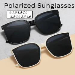 Men Women Fashion Polarized Sunglasses Unisex Large Oversized Myopia Sun Glasses Eyewear Outdoor UV400 Short Sighted Eyeglasses