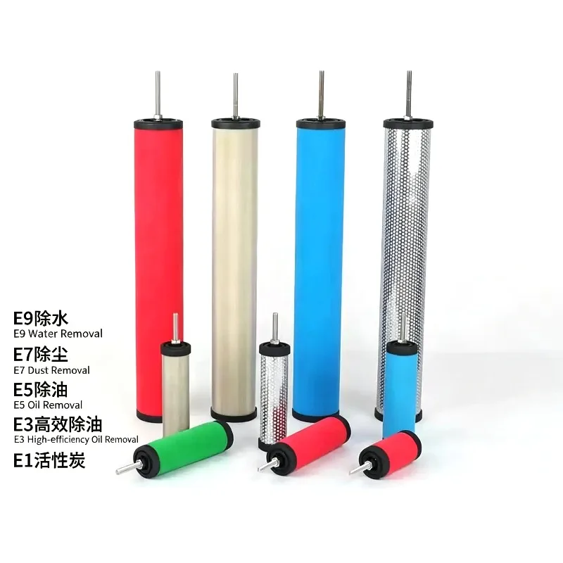 E5-24 E7-24 E7-16 E5-25-32-36 Compressed Air Precision Filter Element, Air CompressorDrying and Water Removal