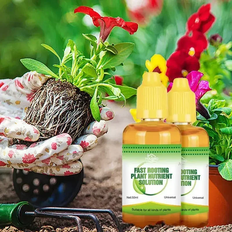 Fast Potting Rooting Plant Nutrient Solution Supplement Garden Tool Plant Nutrient Liquid Promote Sprouting Rapid Flowering