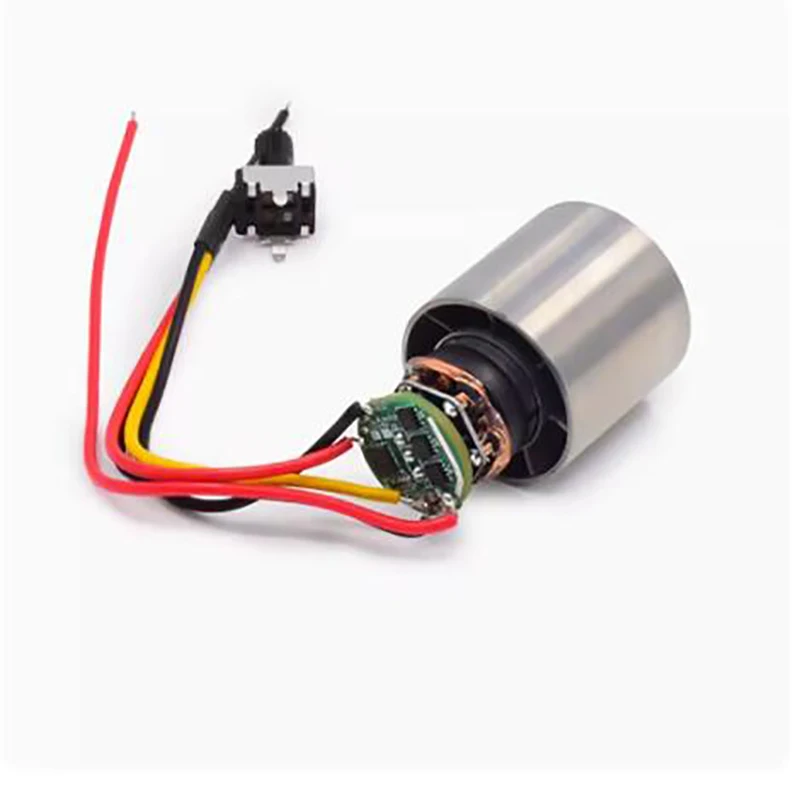 Dc 9V 12V 24V 100000 Rpm Micro Borstelloze Duiker Ventilator Aluminium Waaier Elektrische Haardroger Ultra Hoge Snelheid Motor