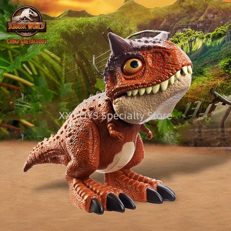 Jurassic World Camp Cretaceous Dino Escape Carnotaurus Dinosaurs Interactive Sound Effect Action Figures Toy Boys Birthday Gift