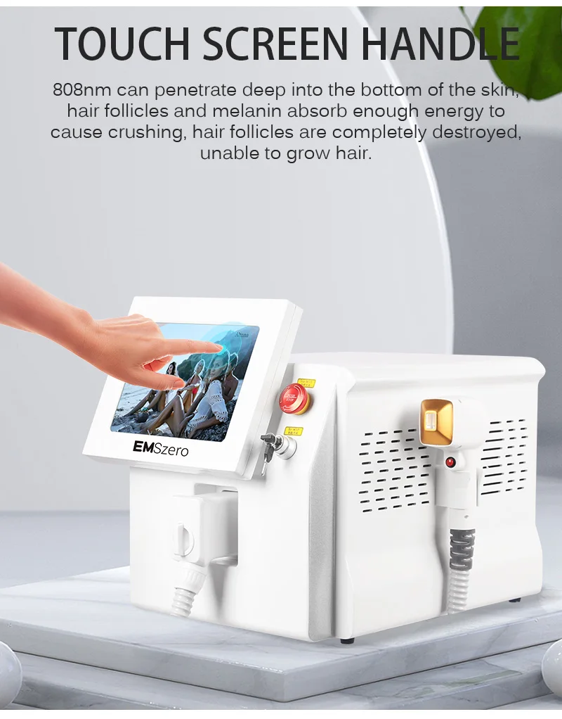 

Smart 3 Wavelength 755NM 808NM 1064NM Safe Painless Permanent Freezing Point Cooling System Restore Silky Smooth Skin