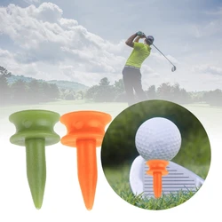 100Pcs 25mm Plastic Castles Golf Tees Sport Double Deck Golf Tees Replacement Short Golf Tees for Golfers Easy to Use 24BD