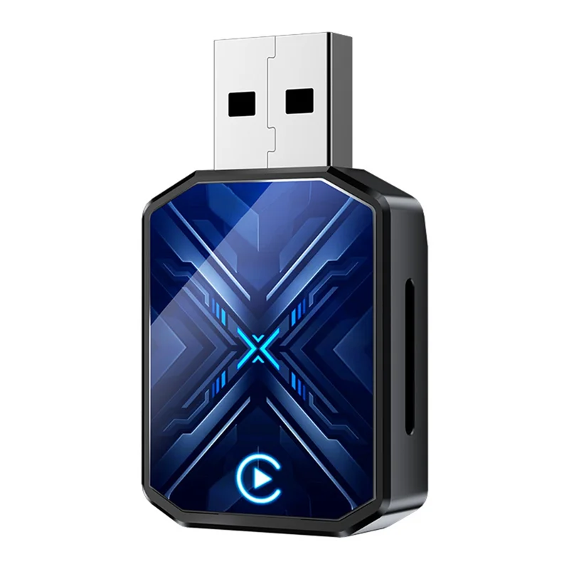 Ingenioso adaptador Carplay inalámbrico 2 en 1 USB Dongle Smart AI Box Carplay/Android Auto Plug And Play conexión con cable A