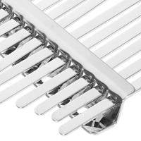 1 Set Kalimba Keys Manganese Steel 17 Keys Stamped Scale Design Thumb Piano Accessories Easy Play For Beginners