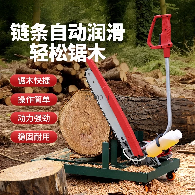 220V High Power Electric Firewood Saw Household Plug-in Wood Cutting Chainsaw For Rural Use