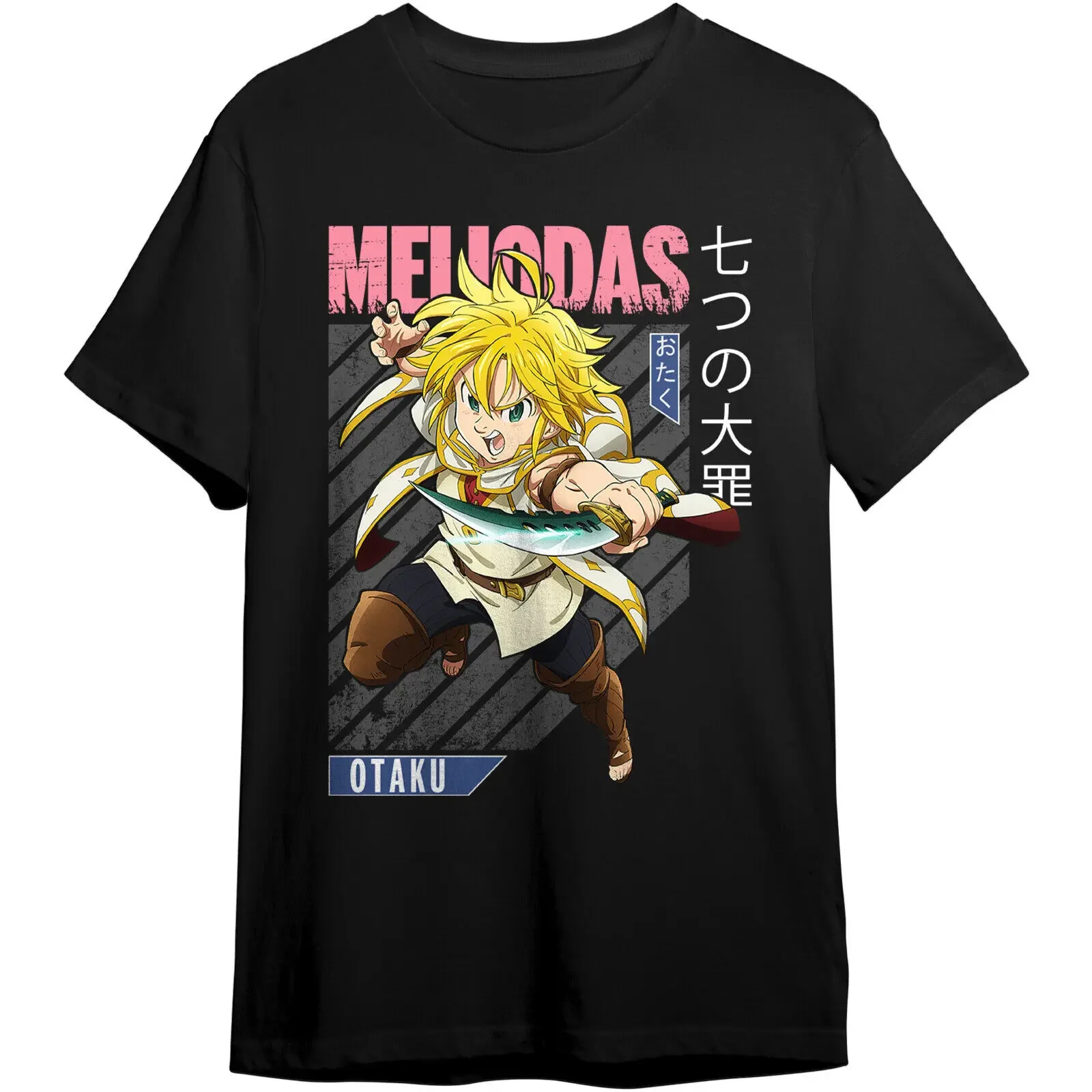 Kids / Men/Women Japanese Anime Manga Meliodas Seven Deadly Sins Posing T-Shirt