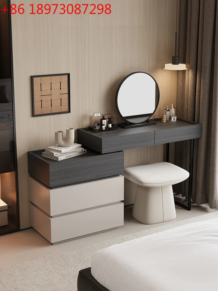 

Комод для главной спальни, встроенный шкаф для небольшой квартиры, простой комод из массива дерева