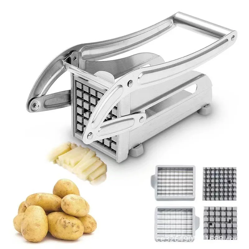 Cortador de batata de aço inoxidável, multiuso, pepino, fatiador de batata, cortador de vegetais, utensílios de cozinha e acessórios