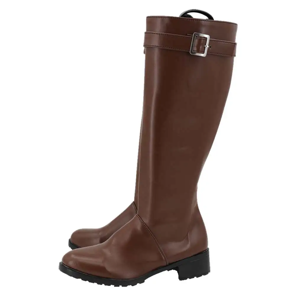 Zapatos de fantasía Ashley para mujer, botas de fantasía, juego de riesgo biológico, accesorios de disfraz, calzado de Carnaval de Halloween