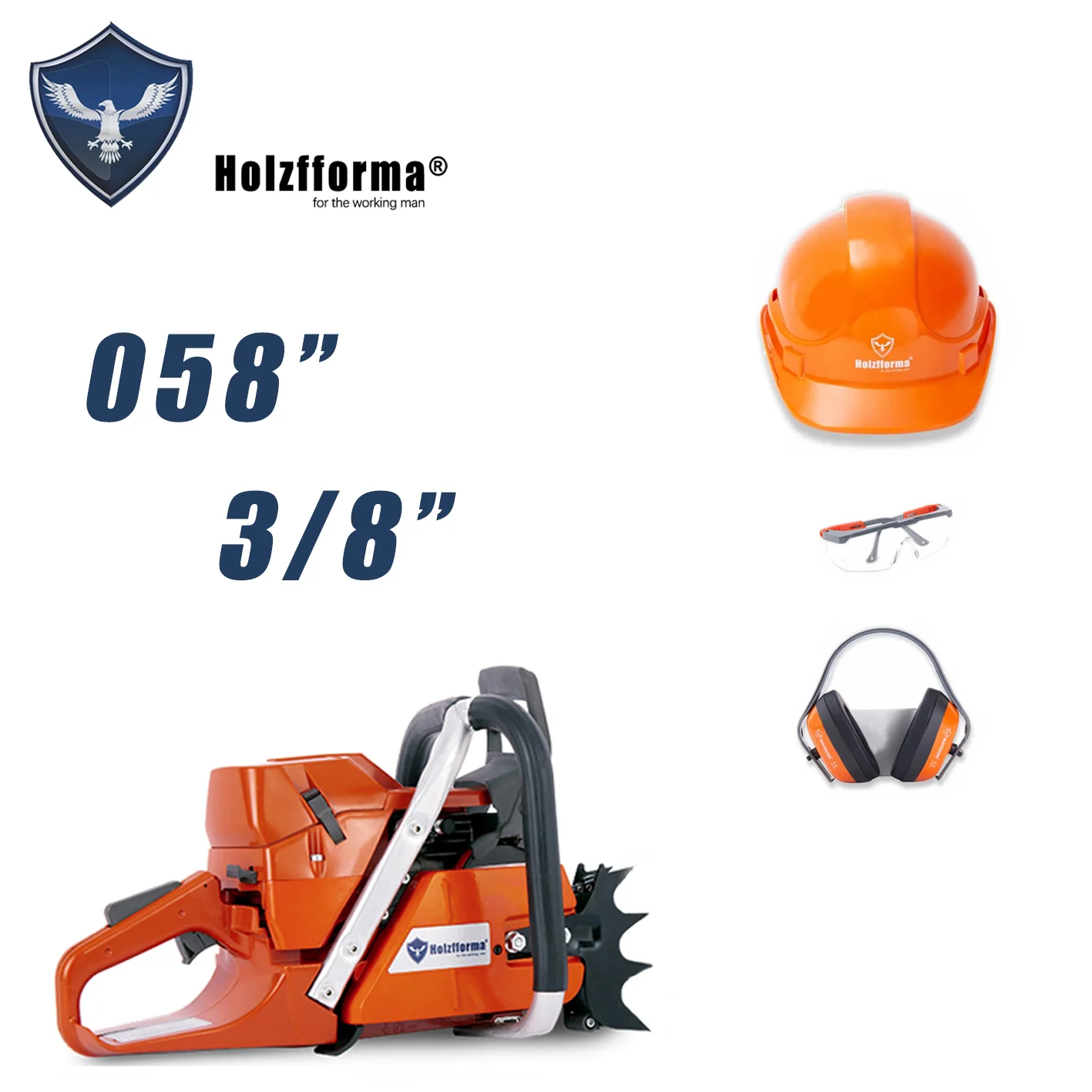 Farmertec 71cc Holzfforma® G372: La Testa Motrice per Tagliare Legna con Efficienza e Sicurezza