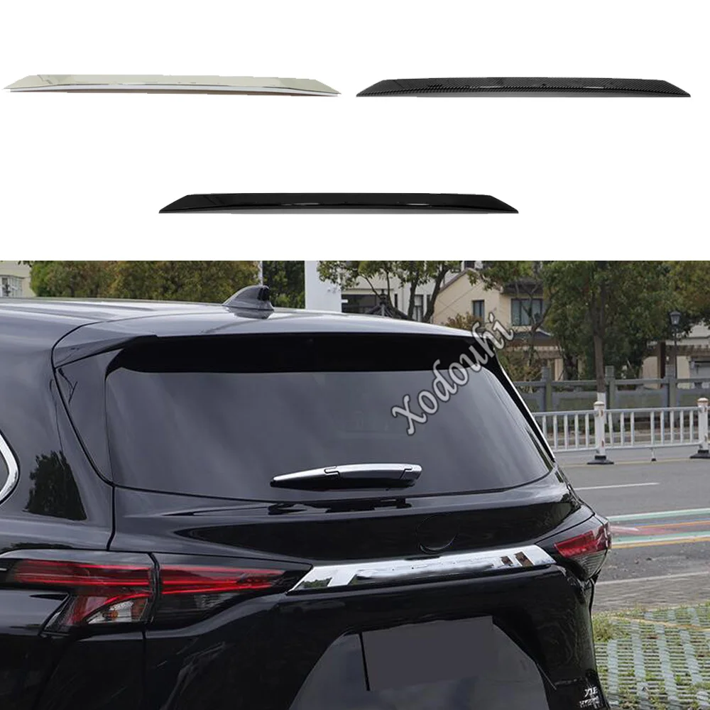 

Rear Trunk Tailgate Lid Cover Trim Car Styling Exterior Accessories Decoration Stickers 1Pcs For Toyota Sienna 2021 2022 2023