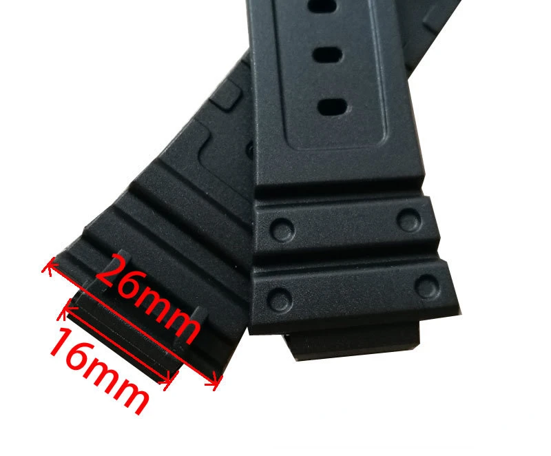 For Casio for G-shock GW M5610 DW 5600 6900 9052 16mm Rubber Watch Strap Silicone Band Plastic PU Watchbands Student Bracelet