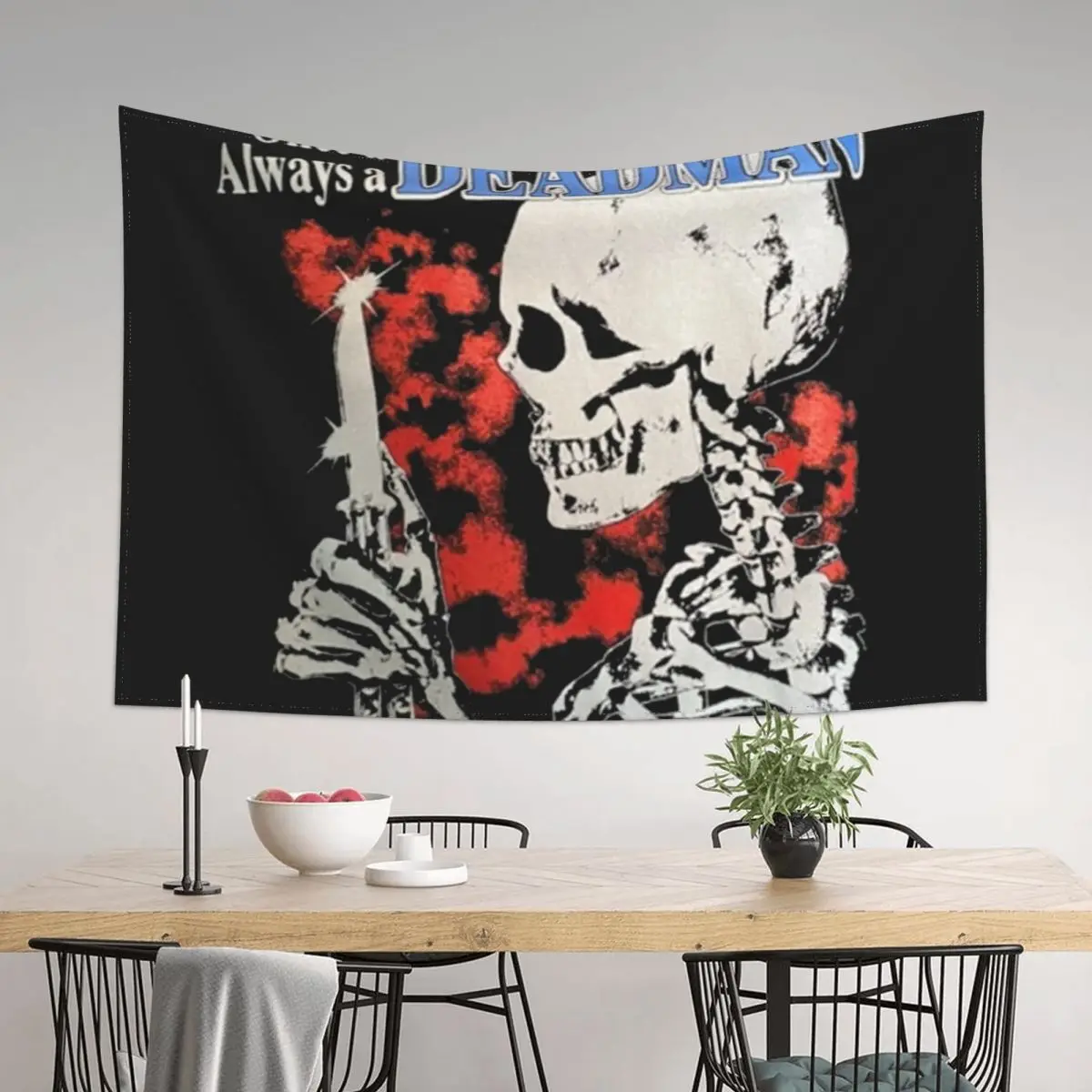 

Teamsesh Once A Deadman Tapestry For Bedroom Decoration Room Christmas Decoration Custom Tapestry