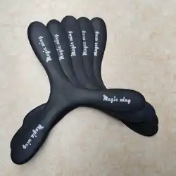 EVA Magic Wing Boomerang Flying Disc Kids Outdoor Games Antistress Saucer Throw and Catch Sport Toys Can Return 3 Leaf Black UFO
