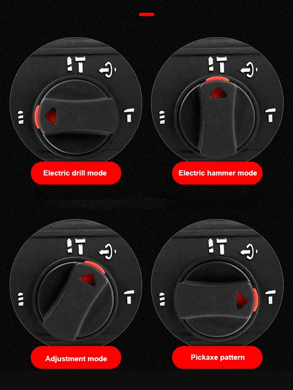 

High Horsepower and High Torque Handheld Lithium Cordless Electric Hammer for Concrete Industry