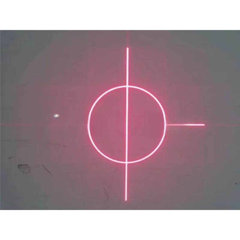 2026 FU650SZYQ100-GD16 1mW Diffractive Optical DOE Viewfinder Circle + Cross Pattern Doe Pattern Laser
