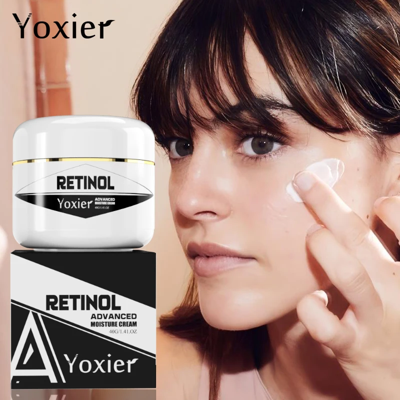 Retinol Moisturizer Face Cream Moisturizing Nourishing Cream Smooth Skin Firming Facial Improve Skin Tone Face Lifting Care 40g