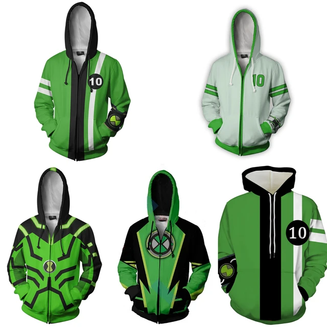 Jacket Ben 10 Invasion Alien Ben 10 Jacket Aliens Force Ben 10 Alien Force Cartoon Cosplay Costumes Aliexpress