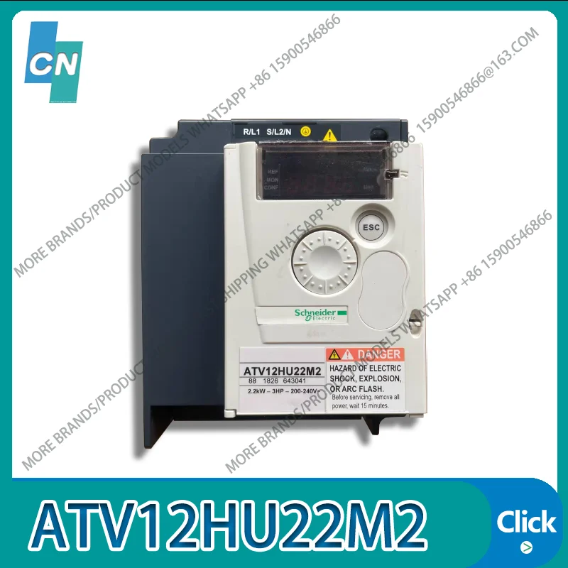 

ATV12HU22M2 inverter Original Second-hand appearance intact Functional tested ok Fast Shipping