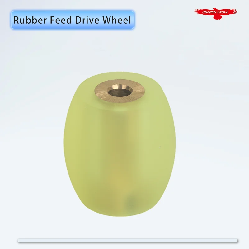 Rueda de arrastre de goma para Nippy, Taking 801, Golden Wheel 747, máquina de rebajar cuero, piedra de afilar para desbastar y pulir cuero