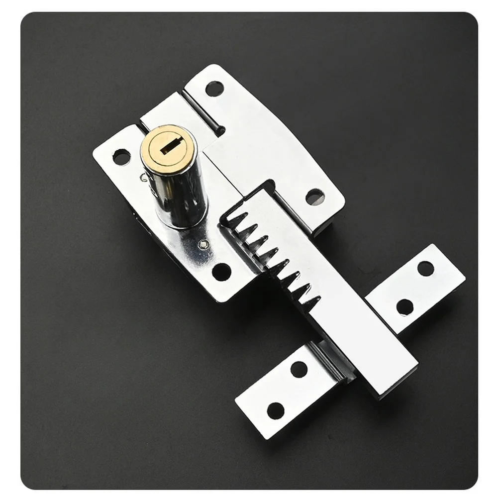 1pcs Door Lock Strong Deadbolt With 2pcs Keys For 45-55mm Door Thickness Home Security Universal= Exterior Anti-theft Accessory