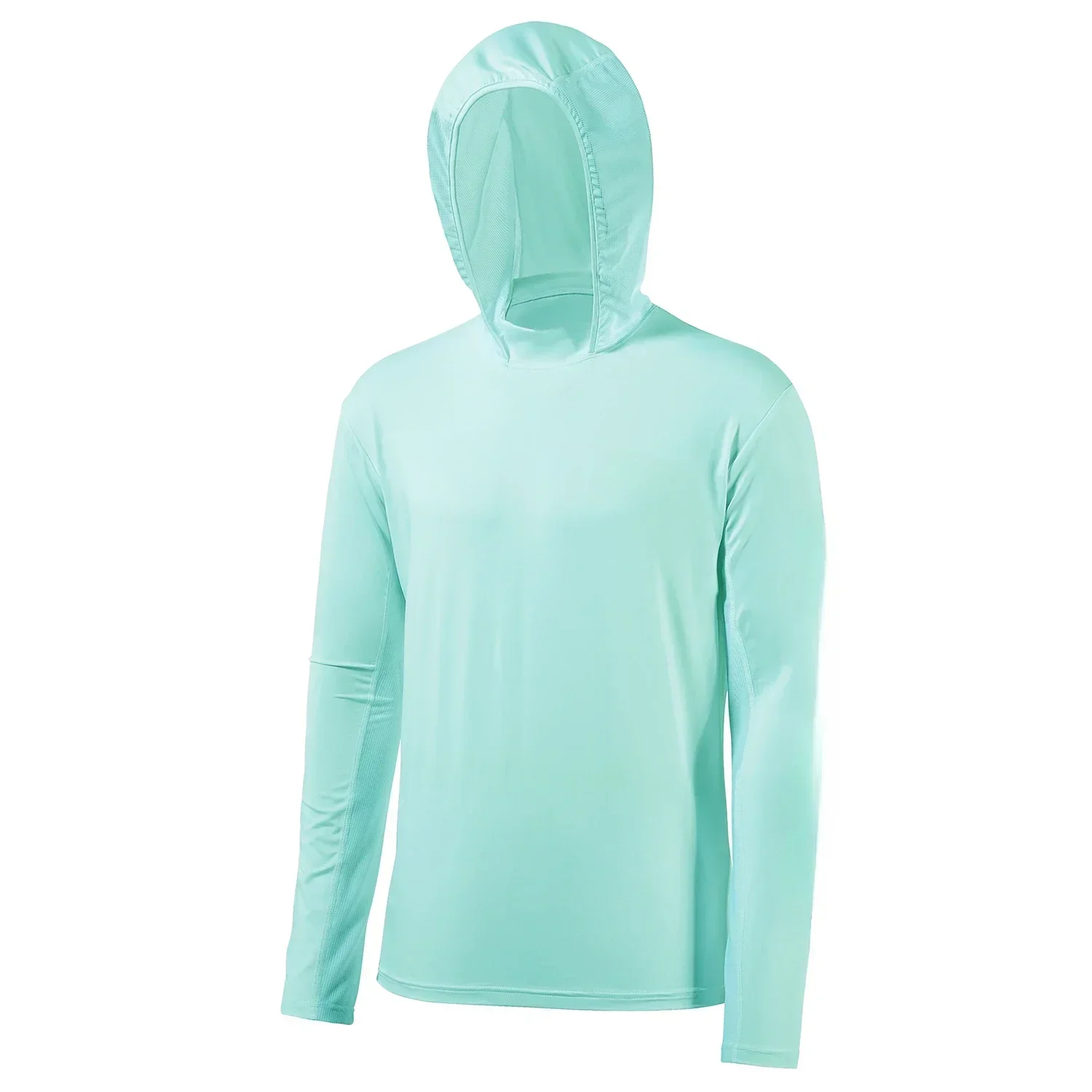 UPF 50+ Camisas de pesca con capucha Manga larga Sudaderas con capucha de invierno para hombre Traje multicolor para exteriores