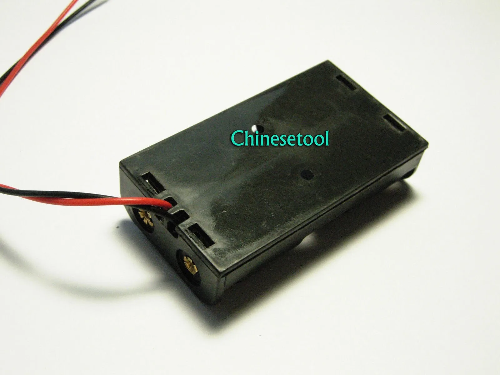 US Stock 10pcs New 2.4V 3V 2 X AAA Battery Holder Box Case w/Wire