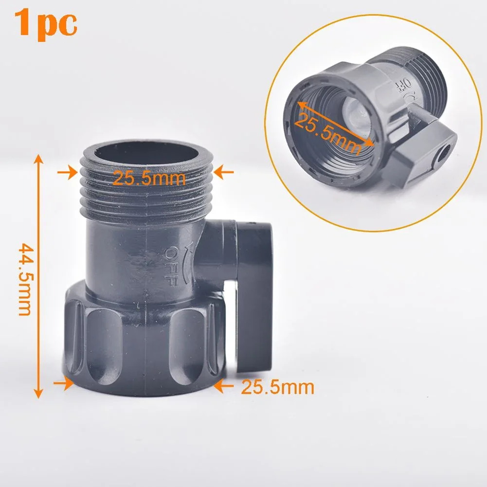 1/5pcs IBC Tank Fittings Internal Dispense Valve Fitting Connection Valve IBC Drain Adapter Nozzle Fitting 3/4