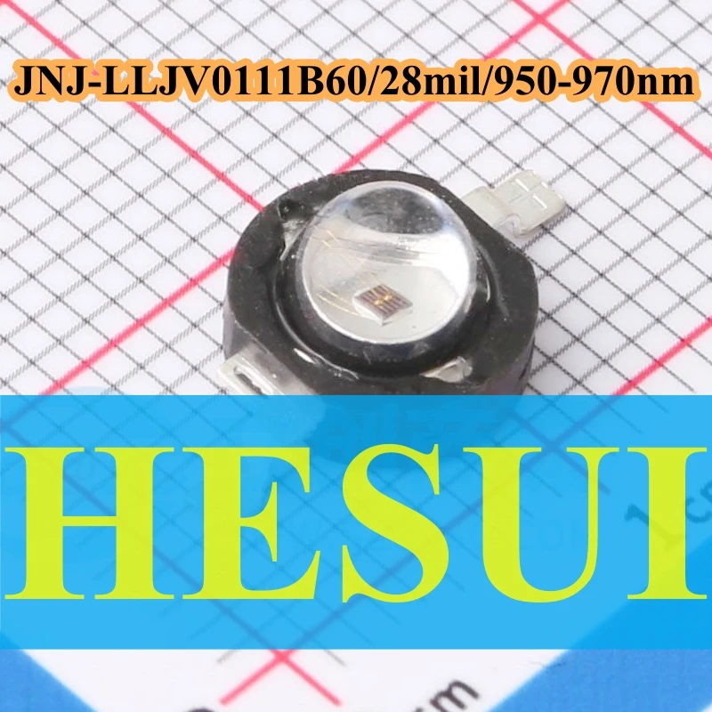 1/10/30PCS Infrared emission tube JNJ-LLJV0111B60/28mil/950-970nm Original SMD8080