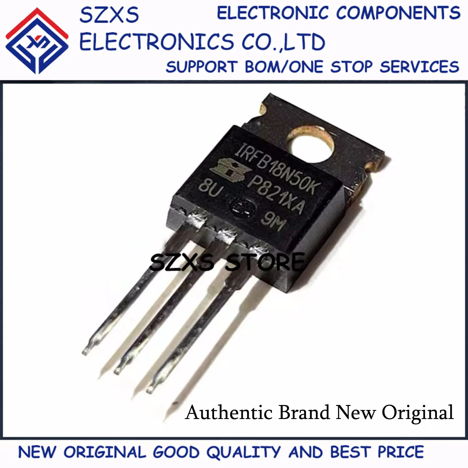New Original 10Pcs IRFB18N50K IRFB18N50KPBF TO-220 18A 500V MOSFET Field Effect Transistor In Stock Good Quality