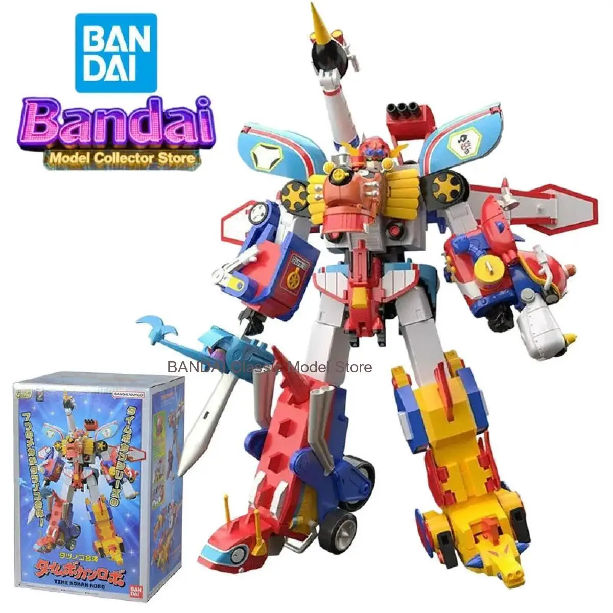 

Фигурки Bandai SMP Time Bokan Robo, аниме-игрушки, сборный набор моделей, оригинальная коробка